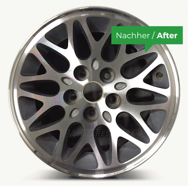 Wheel Restore machine after