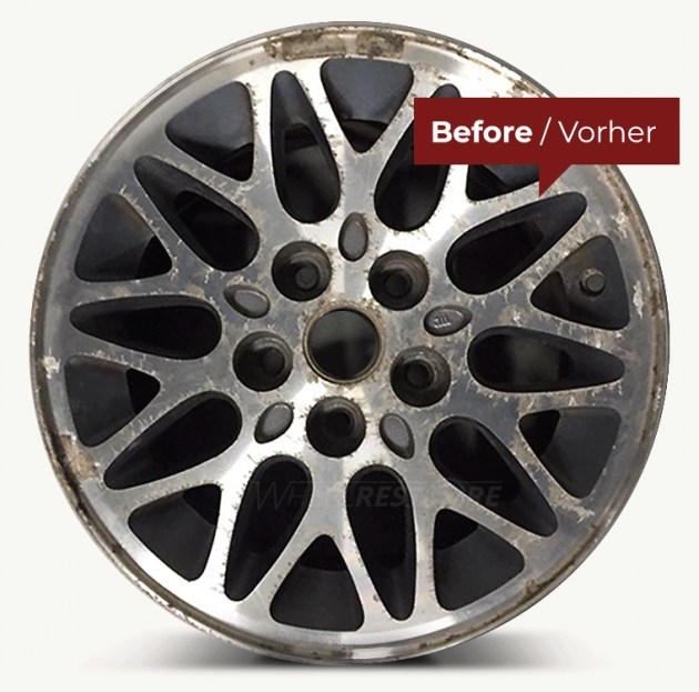 Wheel Restore machine before