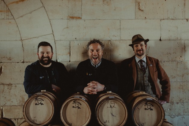 The New Zealand Whisky Co team (L-R): Matt Wicks, cellar door manager; Grant Finn, general manager; and James MacKenzie, master blender.