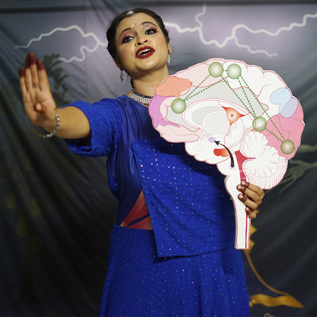 Why Runs the Abhisarika. Photo by Abhijit Pal