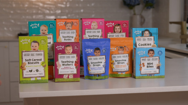 Nourish Foods Whole Kids range.