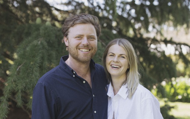 The second generation of Poachers Pantry: director William Bruce and general manager Lauren Allen.