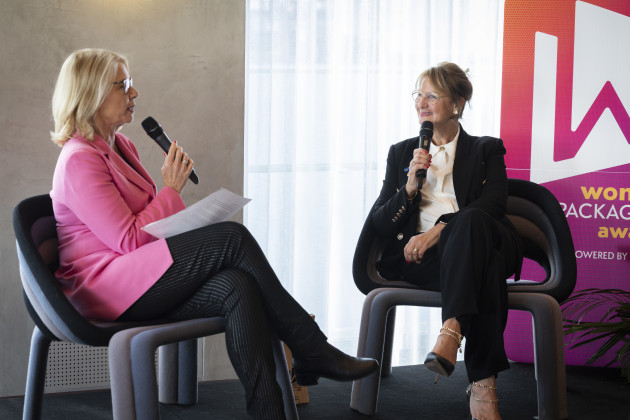 Nadia Taylor in her fireside chat with Lindy Hughson
