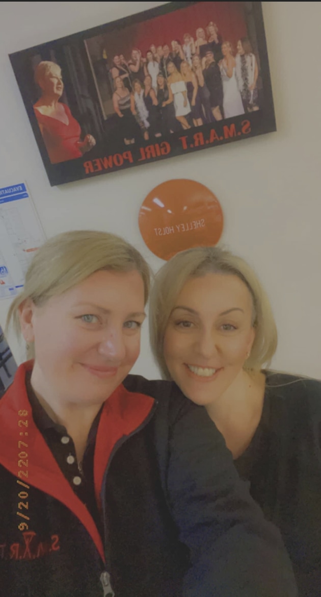 Zoe Pottage and Kelly Holst