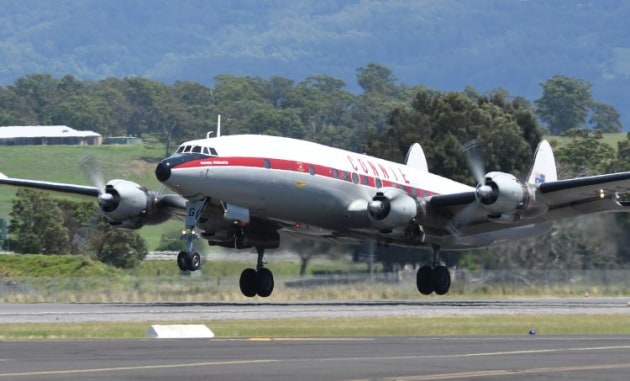 Ever the crowd favourite. People still wonder at the majesty of the HARS Super Constellation and its exquisite lines. (Steve Hitchen)