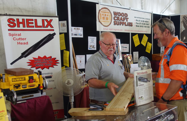 Robert Gregory of Woodcraft Supplies, find out about the Shelix for your planer