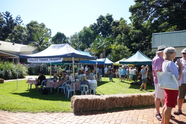 Gathering at Woodfest, Federal NSW, April 2018