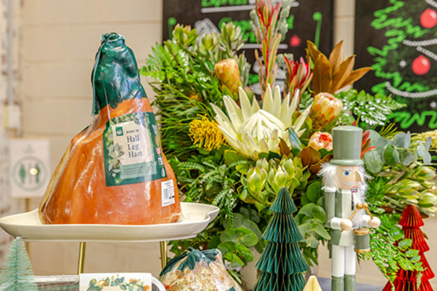 Christmas hams are back at Woolworths with award winning Aussie Half Leg Ham at $8/kg for the fourth Christmas in a row. (Image: Woolworths)