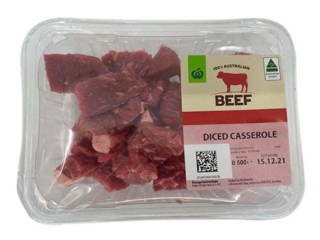 PIDA 2024 finalist Food Packaging and Sustainable Packaging Design Woolworths Pad-free rPET Trays with &lsquo;Leave Attached&rdquo; Film for kerbside recycling: Pact Group, Woolworths & Hilton Foods