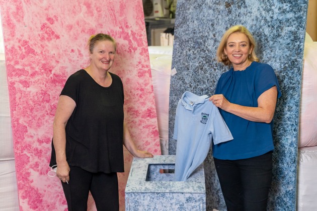 WornUp founder Anne Thompson and EPA Organics Manager Amanda Kane.