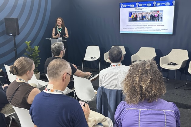 WPO president Luciana Pellegrino at COP30: When packaging is properly valued and intelligently designed, entire communities benefit