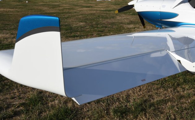 Winglets on the WT9 improve performance. (Steve Hitchen)