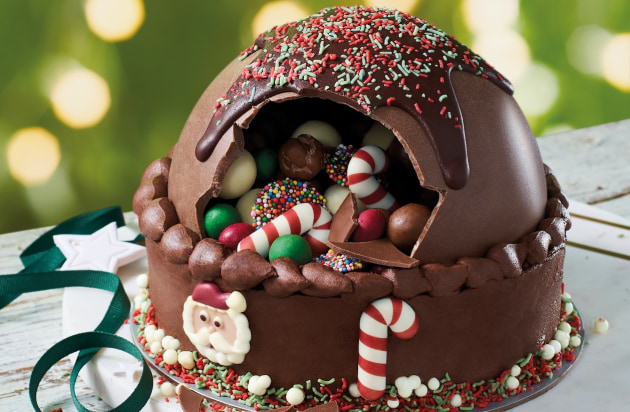 Woolworths Christmas Smash Cake