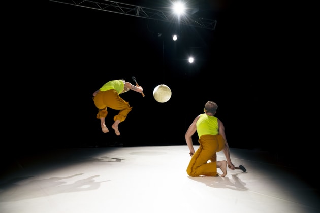 Another scene from Lucy Guerin's 'One Single Action'. Photo by Gregory Lorenzutti.