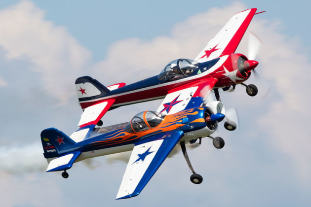 What you get if you connect two Yak 55s together and bolt a turbofan engine underneath! (Phil Hosking)