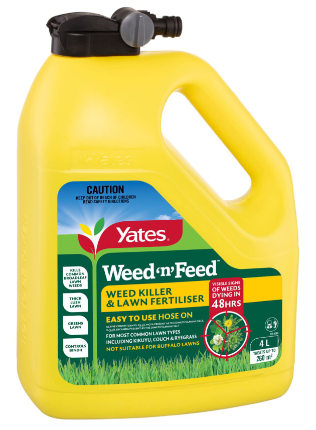 Weed n Feed On Hose 4L: Yates