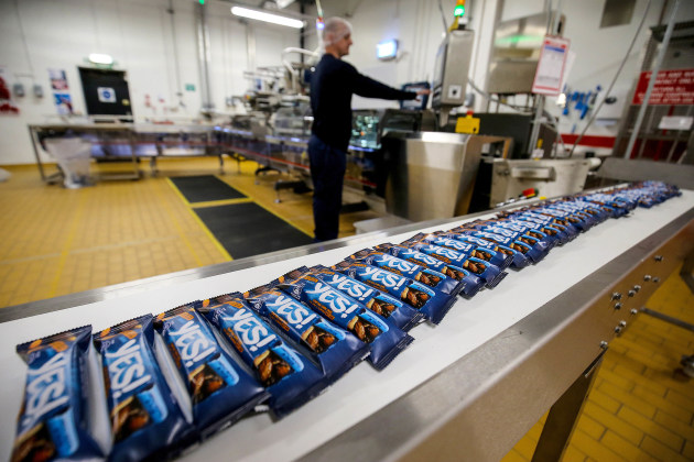 The Yes! wrapper is made of recyclably paper