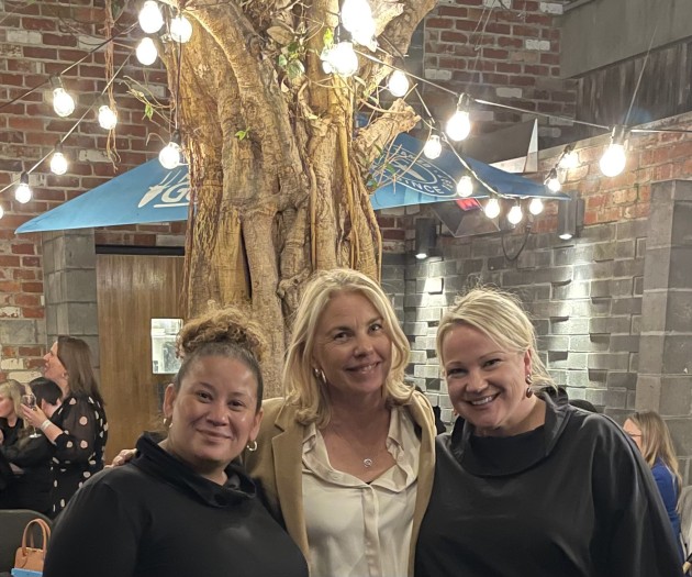 Women in print and packaging: Zaidee Jackson, Ball & Doggett; Lindy Hughson, Print21 and PKN; Kellie Northwood, PVCA