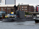 HMS Agamemnon begins sea trials
