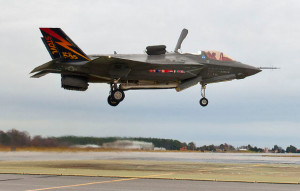 STOVL JSF on the ground