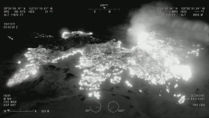 Reaper sensors give situational awareness to California fire fighters