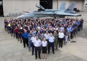 Boeing milestone for Classic Hornet maintenance 