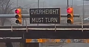 People can't stop hitting this bridge