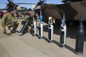 FMS approvals for Abrams rounds and Super Hornet upgrades