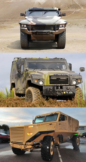Three contenders for Land 121 Ph. 4
