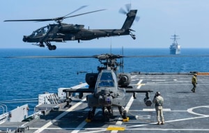 Apache at Sea
