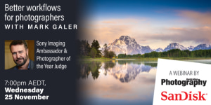 Free webinar &ndash; Better workflows with Mark Galer