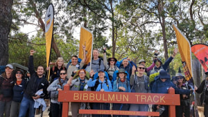 WA's Bibbulmun Track turned 25 and we were there