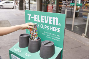 7-Eleven takes the lead in coffee cup recycling