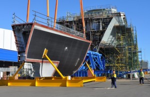 VLS part of AWD keel structure