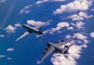 RAAF C-17A refuelled by French Air Force for first time