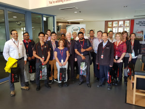 AIP gets into the spirit with Diageo tour