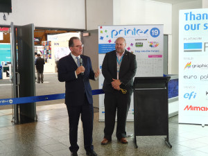 PrintEx News: RIBBON CUT AS PRINT SHOW OPENS DOORS