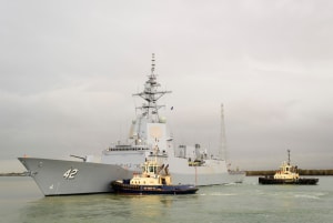 Final AWD begins sea trials