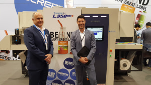 Labelexpo Day 1: Screen says new SAI press takes labels to next level