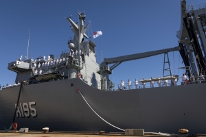 Navy commissions HMAS Supply