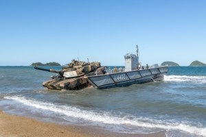 Amphibious Force completes Exercise Sea Explorer with tank milestone