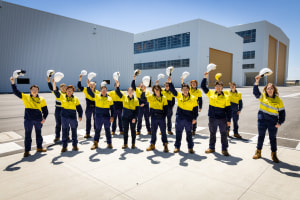 Hunter frigate apprentices graduate