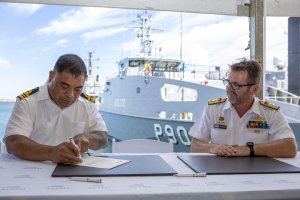 Defence hands over 16th Guardian-class patrol boat