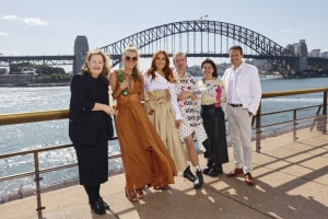 Winning in fashion: Rod Levis, Christopher Esber and Lisa Havilah