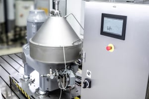 Centrifuge fit for AI
