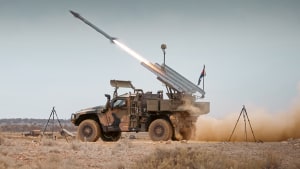 Army conducts world-first high mobility missile launch