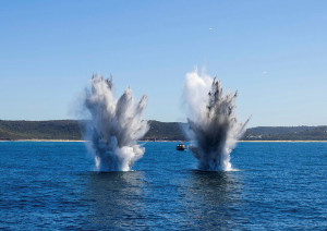 Navy participates in mine warfare exercise