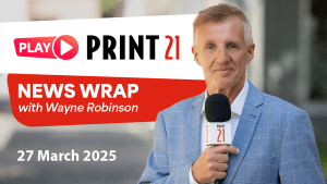 PLAY Print21: Video Bulletin 27 March