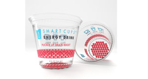 Just add water: The cup that becomes an energy drink