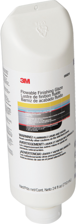 3M's flowable finishing glaze